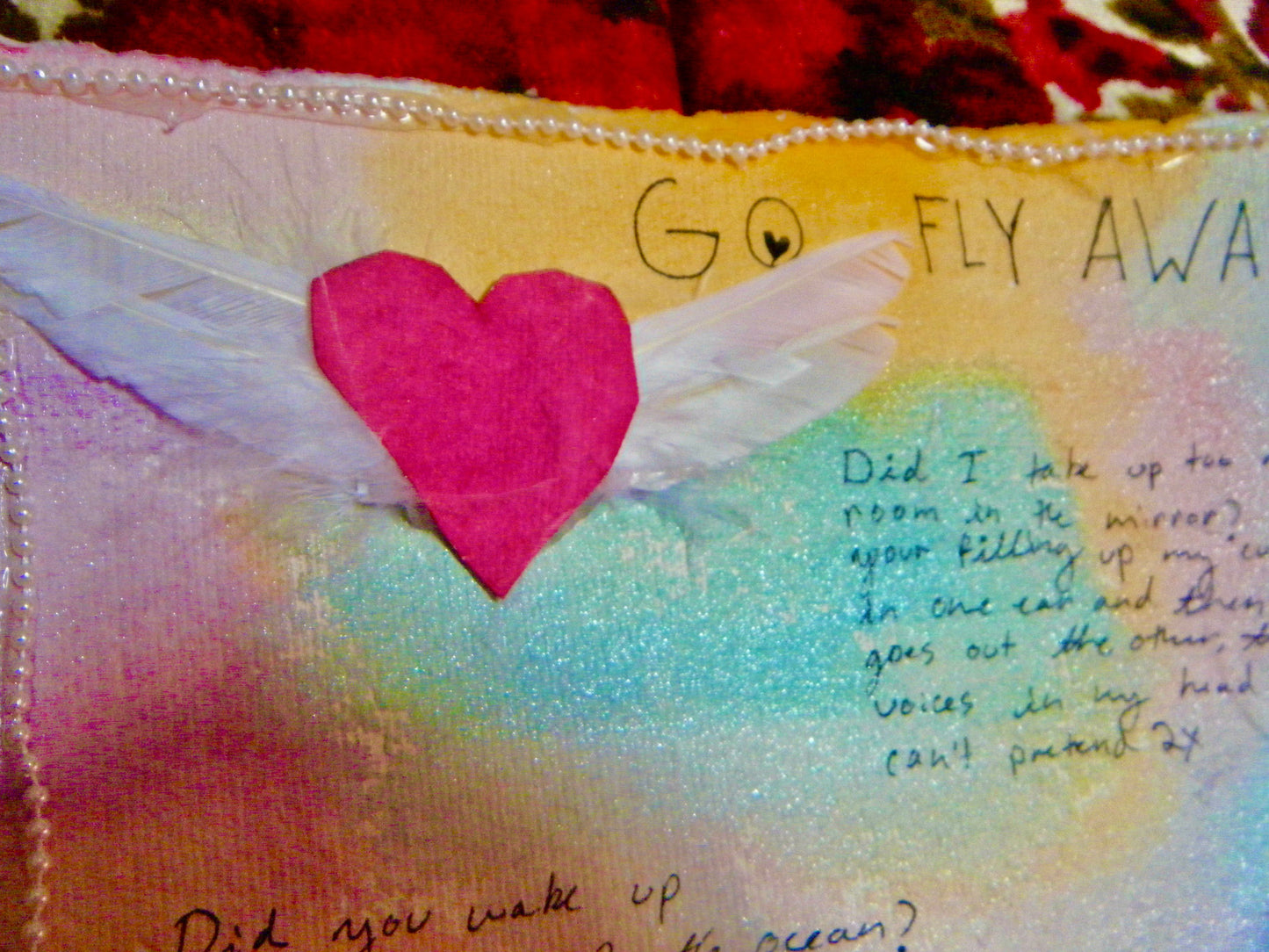 Handwritten Lyrics - Go Fly Away