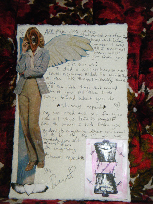 Handwritten Lyrics - All These Little Things